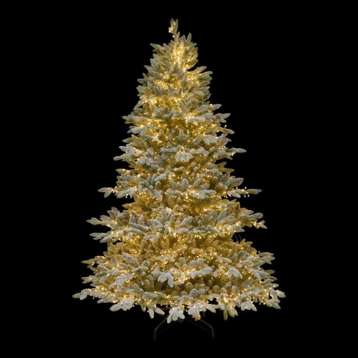 ALBERO GRAN PINE INNEVATO CM.210 1526TIPS LED 4200